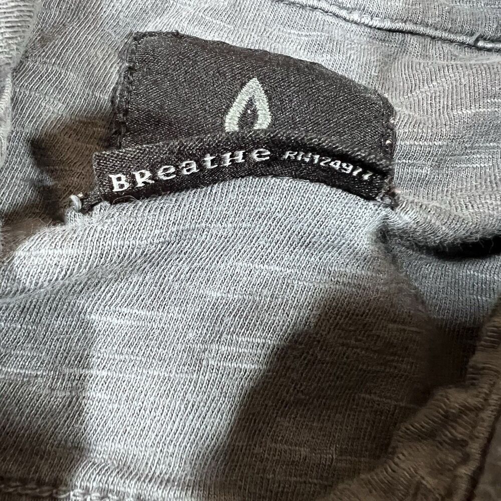 PrAna Breathe Short Sleeve Button Down Shirt Outdoor Hiking Men's Large FLAWED - Picture 10 of 13